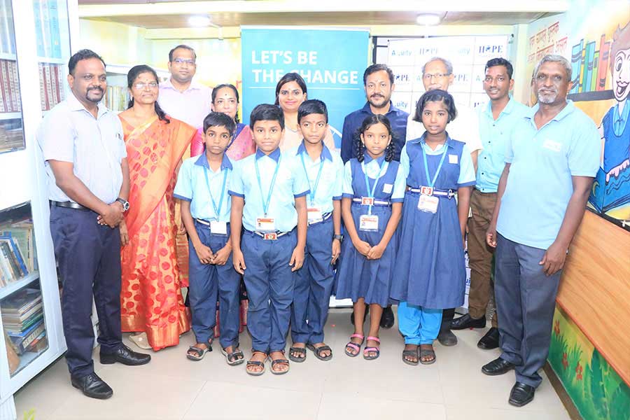 Library Inauguration Program at Mumbai by AQuity Solutions