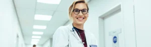 Happy Female Physician