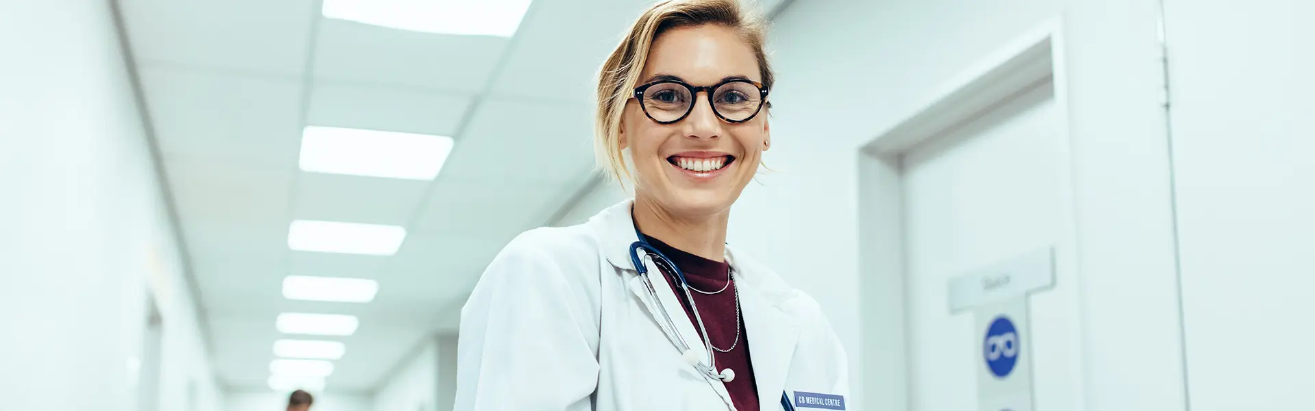 Happy Female Physician
